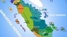 Ilustrasi Pulau Sumatera 