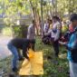 Mayat tanpa identitas ditemukan di bawah Dam Miren, Sungai Jaran dan tak jauh dari jembatan penghubung antar desa. (Foto Dok. Fin)
