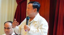 Menteri Pertahanan RI, Prabowo Subianto. (Dok. Kemhan.go.id)
