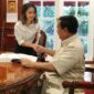 Menteri Pertahanan Prabowo Subianto bersama Gritte Agatha. (Instagram.com/@gritteagatha)