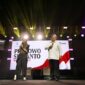 Ketua Umum Partai Gerindra Prabowo Subianto di acara 'Mata Najwa On Stage: 3 Bacapres Bicara Gagasan' di Graha Sabha Pramana UGM. (Dok. Tim Meida Prabowo Subianto)  