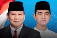 Ketua Umum Partai Gerindra Prabowo Subianto bersama Walikota Solo Gibran Rakabuming Raka. (Dok. Istimewa)  