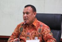 Ketua Komisi Pemberantasan Korupsi (KPK) nonaktif Firli Bahuri. (Dok. Lemhannas.go.id)  