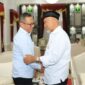 Foto : Ketua BNSP, Syamsi Hari, dan Gubernur Sumatera Barat, Mahyeldi, bersama Kadisnakertrans Nizam Ul Muluk membahas langkah konkret untuk meningkatkan sertifikasi kompetensi di Sumbar, (29/12/23). (Doc.Ist)