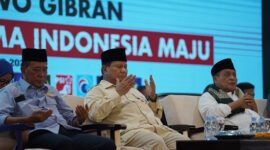 Calon Presiden Prabowo Subianto menghadiri doa bersama dengan 2.000 kiai di Lebak, Banten. (Dok. Tim Media Prabowo-Gibran)
