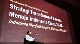 Deklarasi dukungan Relawan Pedagang Indonesia Maju (RAPIM) di Djakarta Theater.  (Dok. Tim Media Prabowo-Gibran)