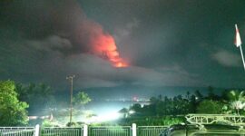 Aktivitas Vulkanik Gunungapi Lewotobi Laki-Laki Meningkat. (Dok. BNPB )
