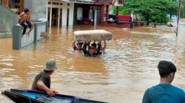 Kondisi wilayah terdampak banjir di Kabupaten Ogan Komering Ulu, Sumatera Selatan. (Dok. BPBD Kabupaten Ogan Komering Ulu)