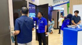 Foto: Stand KODAI DOOR di HALL 5 Booth 5-B-7 hadir dengan Pintu Baja Motif Kayu dan Engineering Door acara Indo Build Tech 2024 di ICE BSD dari 12-16 Juni 2024. (12/6/24)  (Doc.Ist)