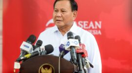 Menteri Pertahanan Prabowo Subianto di Istana Negara. (Dok. Tim Media Prabowo)