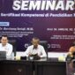 Musyawarah Nasional (Munas) dan Seminar Nasional Perkumpulan Lembaga Sertifikasi Profesi Perguruan Tinggi Muhammadiyah/Aisiyah (PLSP PTMA) seluruh Indonesia, yang diselenggarakan pada tanggal 27-29 Juni 2024 di Yogyakarta.