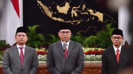 Presiden Joko Widodo (Jokowi) melantik politisi Partai Gerindra, Sudaryono sebagai Wakil Menteri Pertanian (Wamentan).  (Facebook.com @Sudaryono)