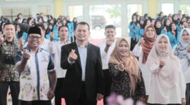 Foto : Fakultas Ekonomi dan Bisnis Islam (FEBI) Universitas Islam Negeri Sultan Thaha Saifuddin (UIN STS) Jambi menggelar Kuliah Umum di Auditorium Chatib Quzwein, Kampus Manalo UIN STS Jambi, Selasa (24/9/24). (Dc.BNSP)