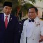 Presiden Joko Widodo bersama Pesiden Terpilih 2024-2029, Prabowo Subianto. (Facebook.com @Prabowo Subianto)