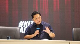 Ketua Umum PSSI yang juga Menteri BUMN Erick Thohir. (Dok. Kementerian BUMN)