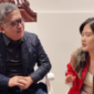 Sekretaris Jenderal DPP PDIP Hasto Kristiyanto bersama Felicia Tissue. (Instagram.com @feliciatissue)  