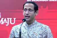 Nadiem Makarim diperiksa selama 12 jam oleh Kejagung terkait pengadaan Chromebook senilai Rp9,9 triliun di Kemendikbudristek. (Dok. Presiden.go.id)